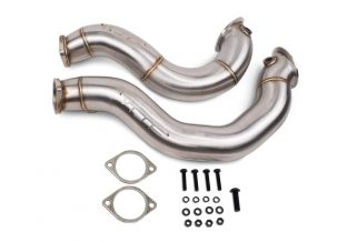 STAINLESS STEEL DE CAT EXHAUST DECAT DOWNPIPES FOR BMW E82 E88 E90 E91 E92 N54 