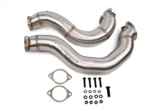 a metal pipes and screws