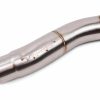 a close-up of a metal pipe