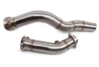 a close-up of a metal pipe