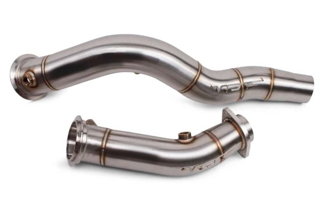 a close-up of a metal pipe