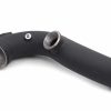 a black plastic pipe with holes