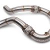 a metal pipe with a metal band