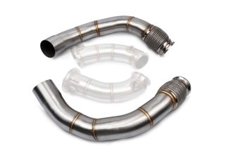 a metal pipes with a couple of holes